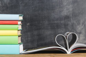 Eine Sammlung von schönen Büchern