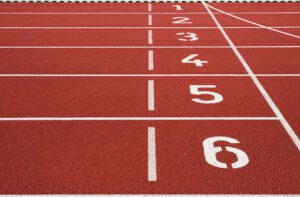 Startbahn Leichtathletik